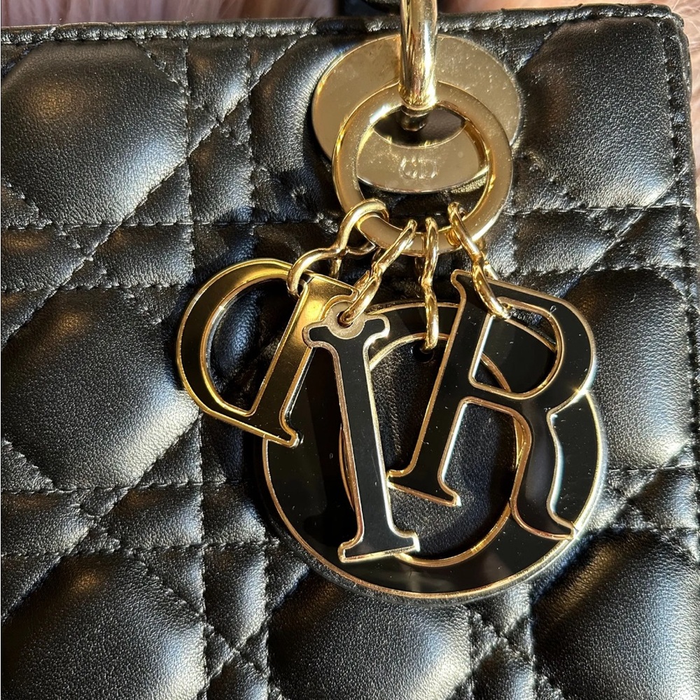 LADY DIOR SMALL BLACK - Picture 3 of 9